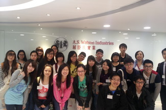 Visit to Watsons Water Center in Taipo