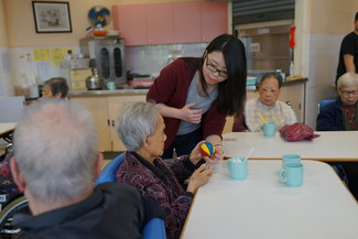 An afternoon serving the elderly: a visit to the Po Leung Kuk Wong Chuk Hang Service for the Elderly