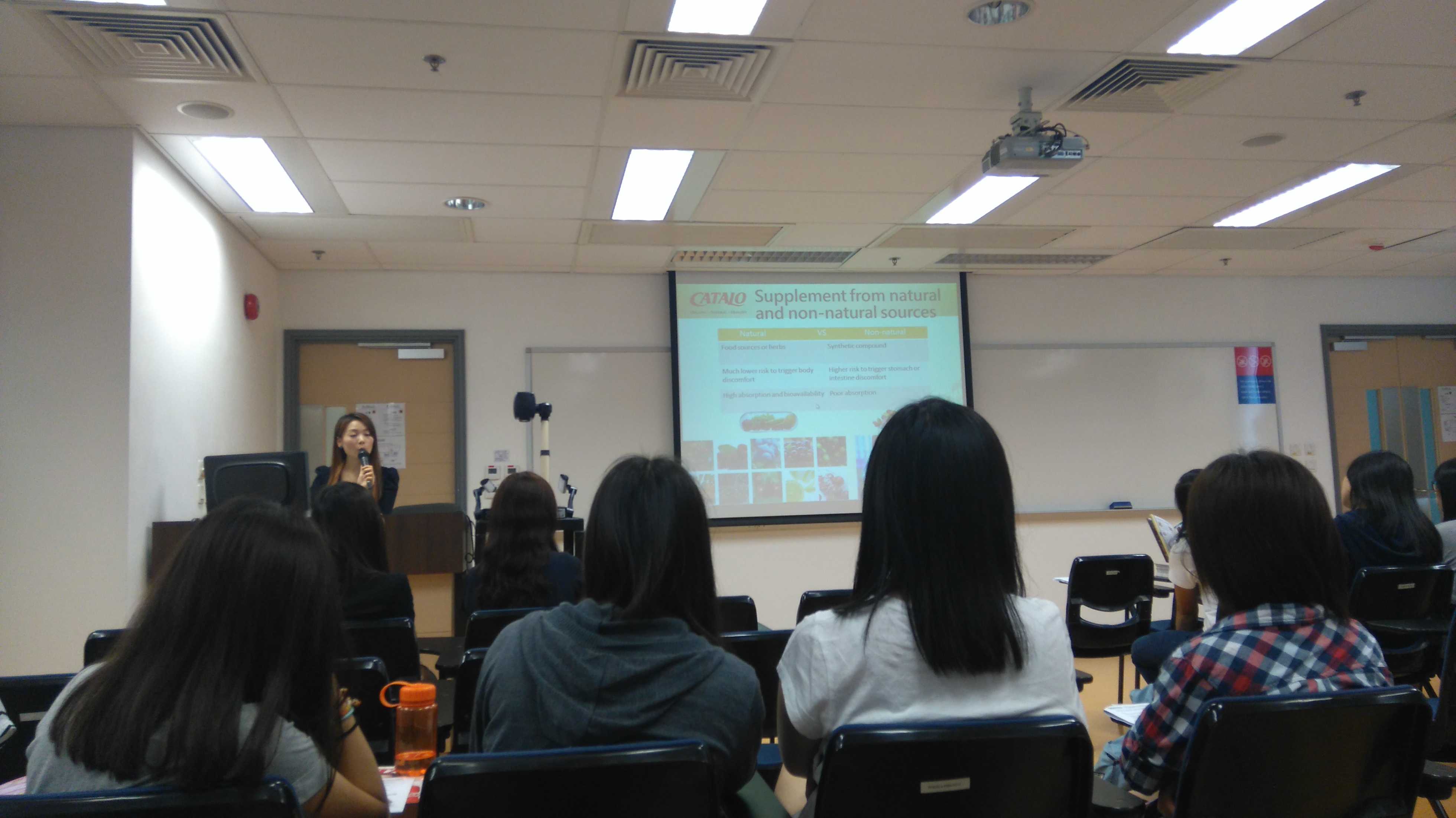 The nutrition supplements industry, a talk and site visit given by CATALO - Photo - 5