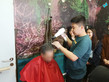 HPSHCC Community Barber Service Team's First Service - Photo - 9
