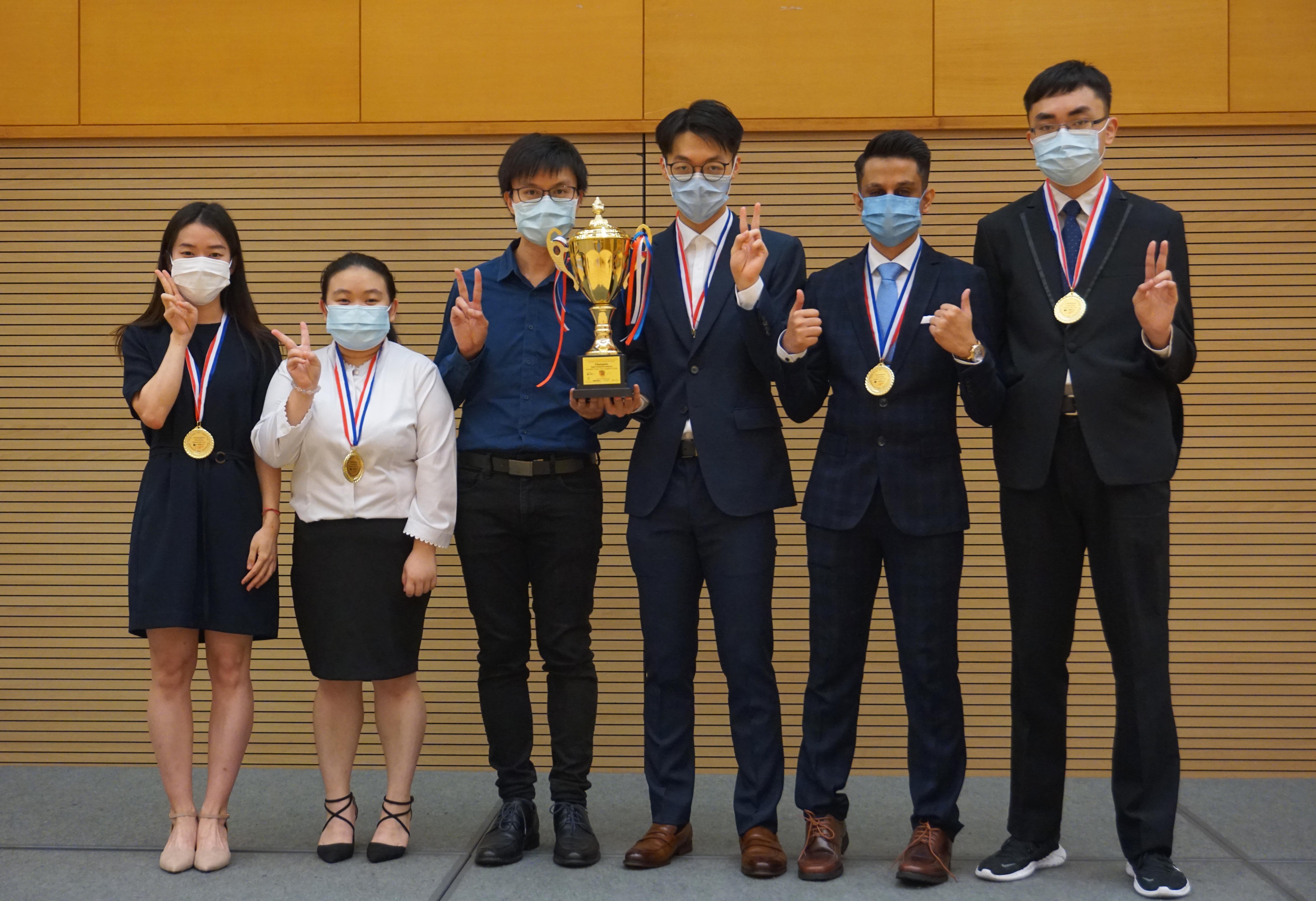 Accounting and Business Management Students won Champion in MonsoonSIM Enterprise Resource Management Hong Kong Competition 2021 - Photo - 7