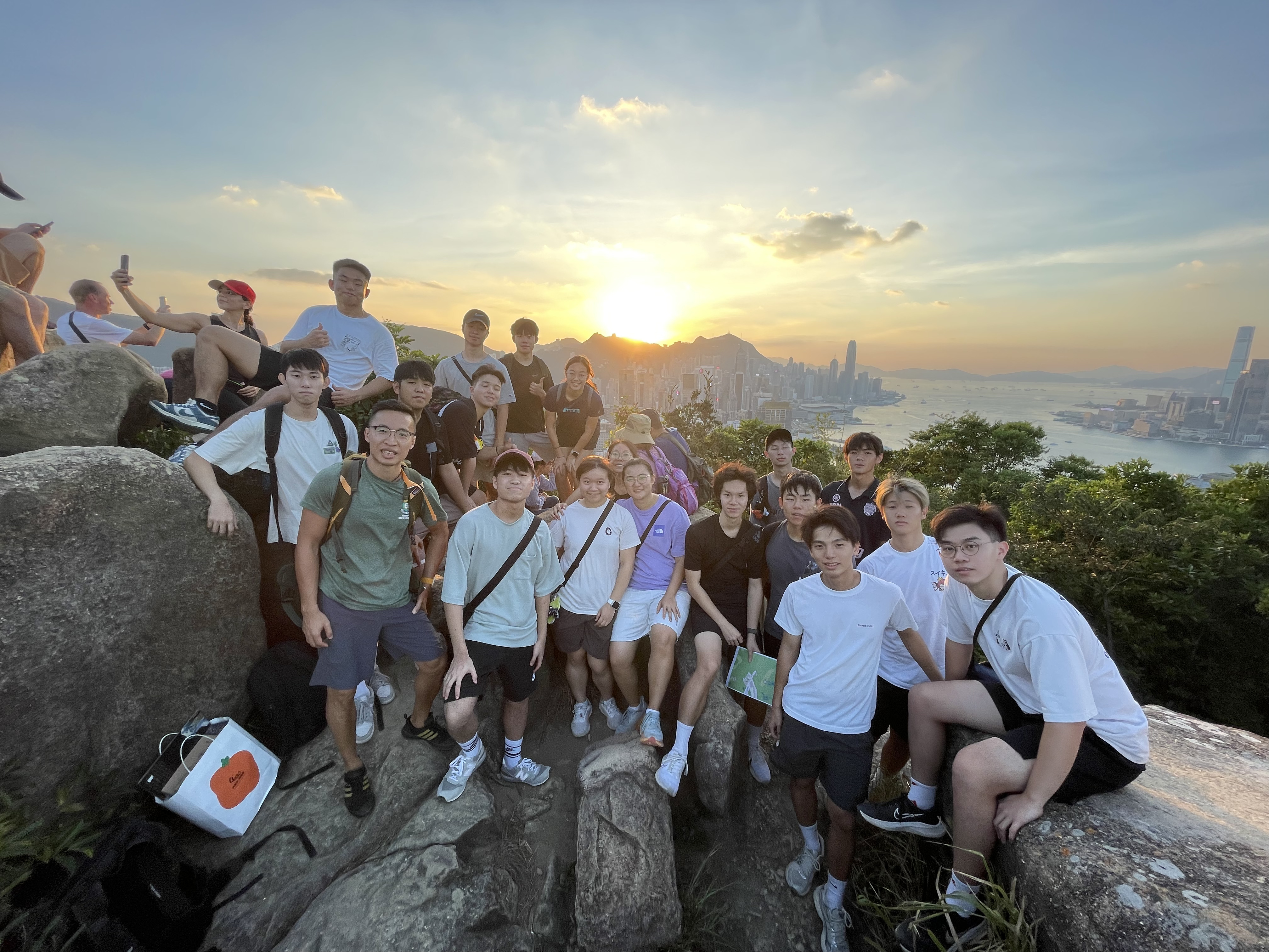 HPSHCC Outdoor Adventure Recreation at Red Incense Burner Summit and Monkey Buttress Climbing Site